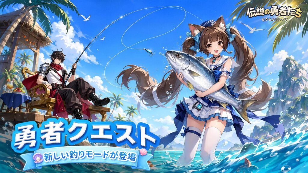 ピクセルブレイブのバトル画面